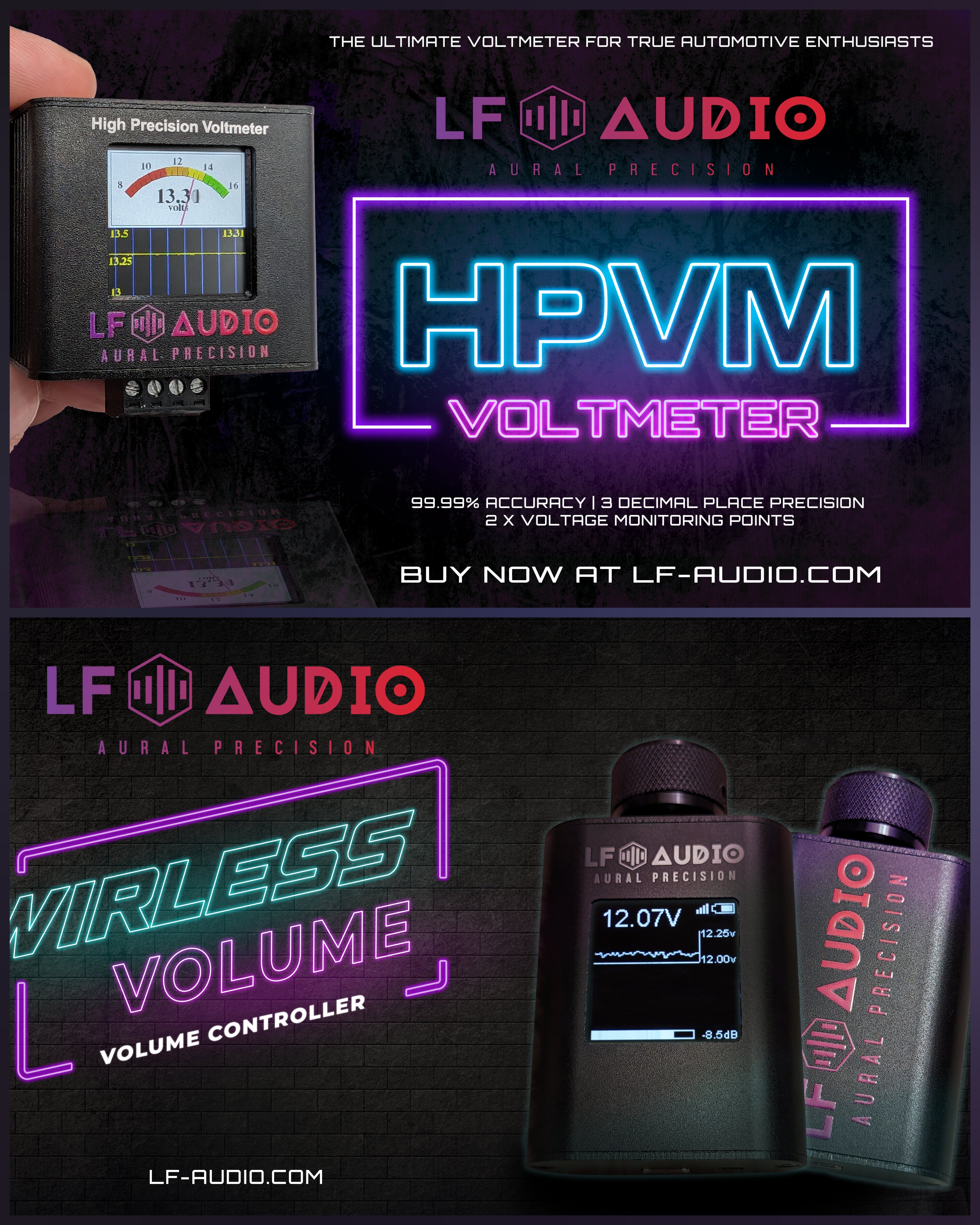 Available now – LF Audio