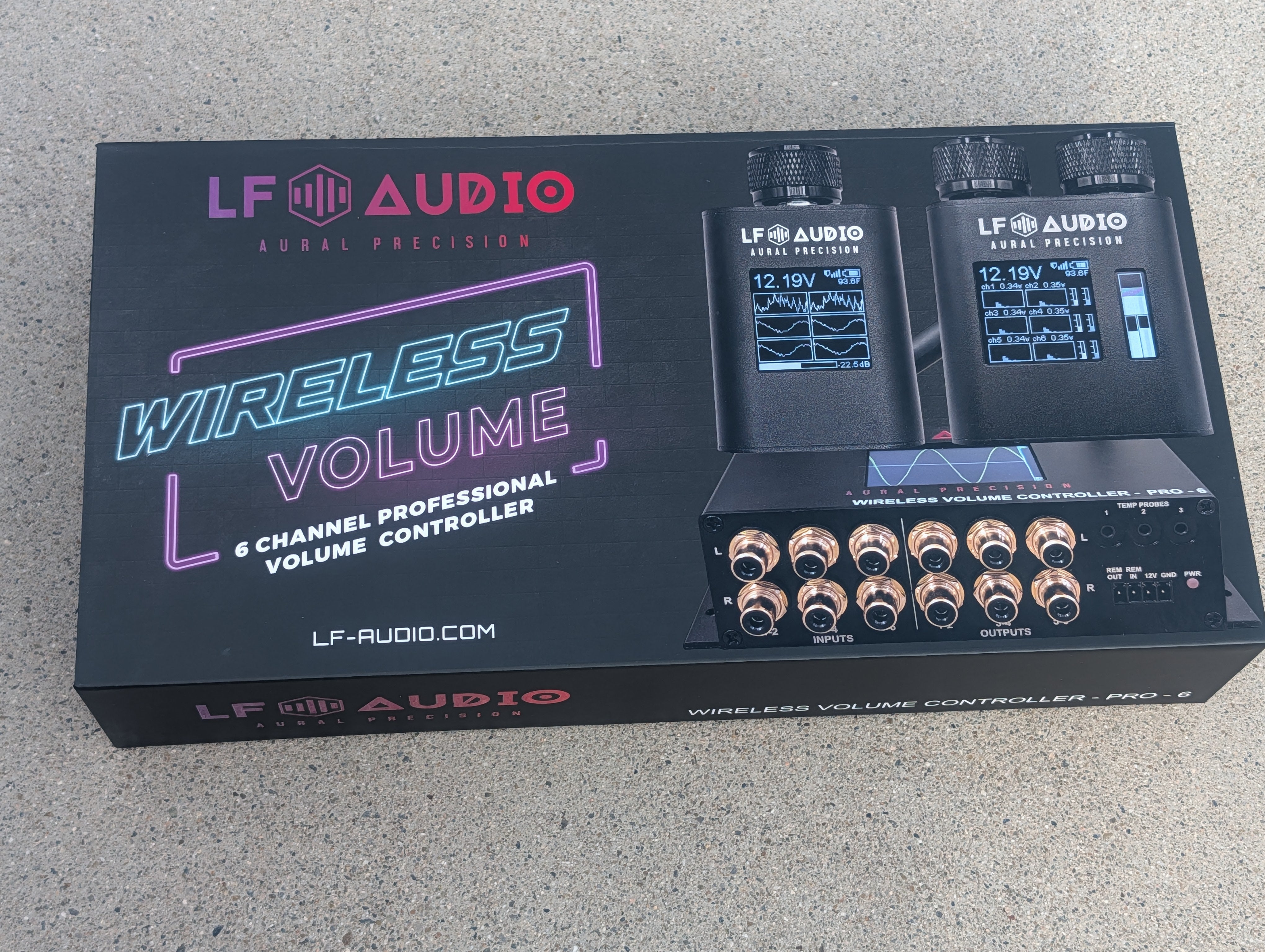 WVC PRO — 6-Zone Pro Wireless Volume Controller | LF Audio