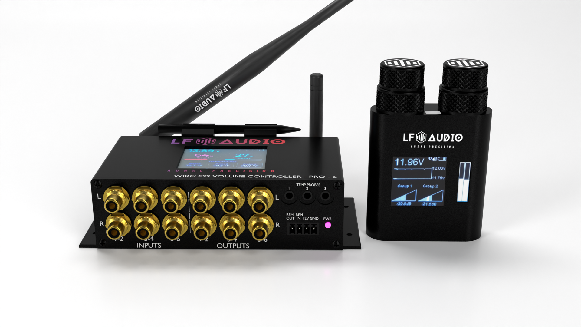 WVC PRO — 6-Zone Pro Wireless Volume Controller | LF Audio