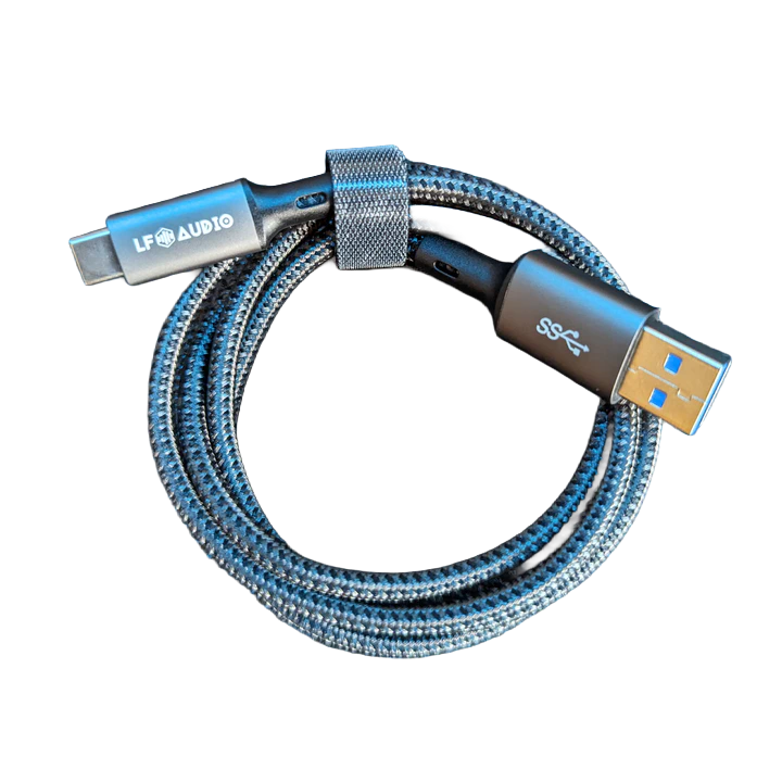 USB-A to USB-C fast charging cable (1M / 3'3")